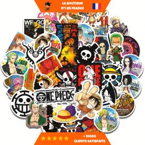 50 Autocollants One Piece